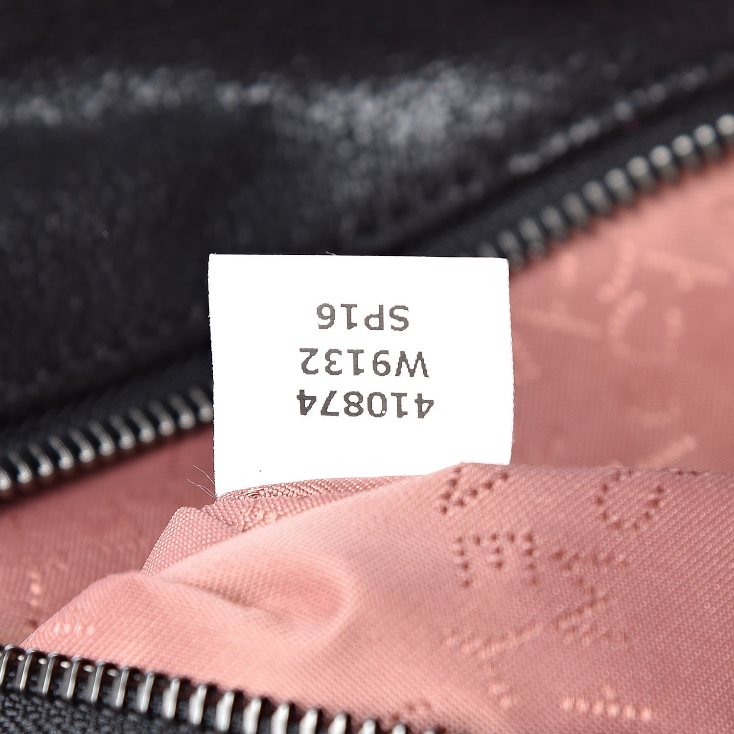 Stella McCartney Shaggy Deer Falabella Shopper Tote Black 7 of 9