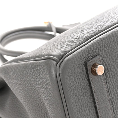 Hermes Togo Birkin 35 Etain 11 of 13
