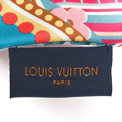 Louis Vuitton Silk Pop Monogram BB Bandeau Turquoise 3 of 5