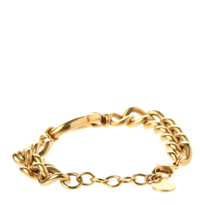 Christian Dior Metal Danseuse Etoile Chain Bracelet Gold 3 of 5