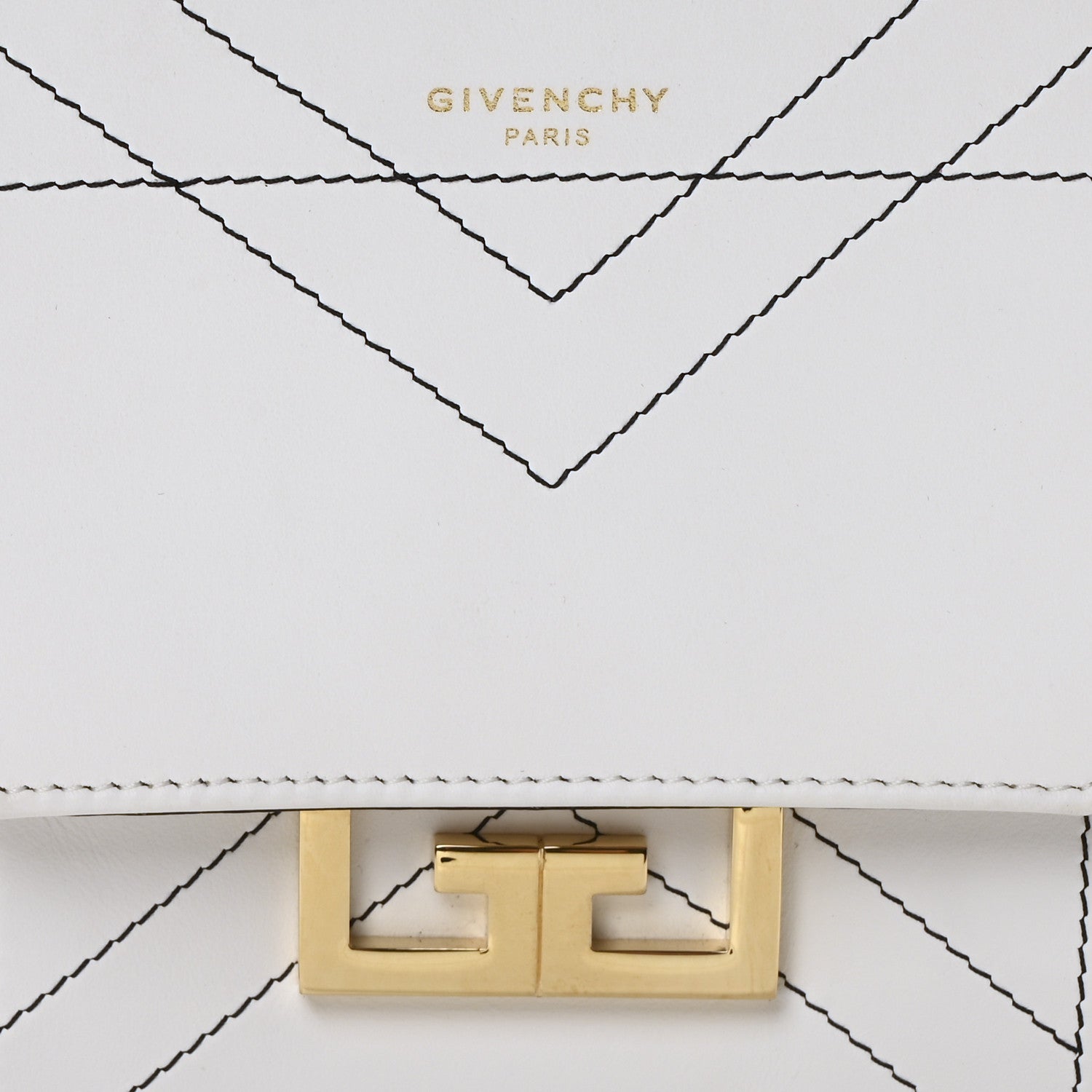 Givenchy Calfskin Small Eden White 7 of 9