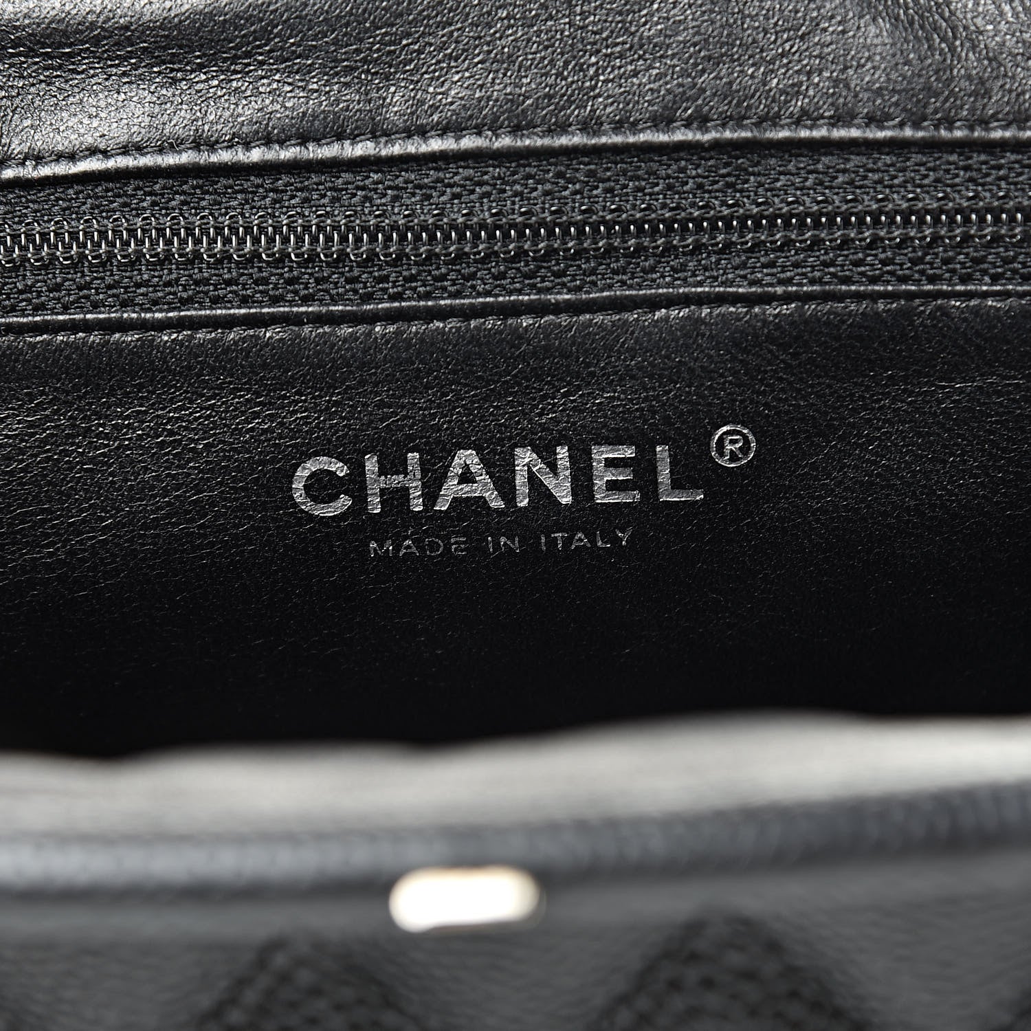 Chanel Caviar Quilted Timeless Clutch Black 6 of 8