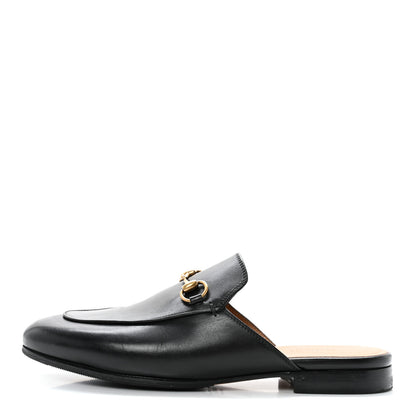 Gucci Calfskin Womens Princetown Slippers 37 Black 1 of 11