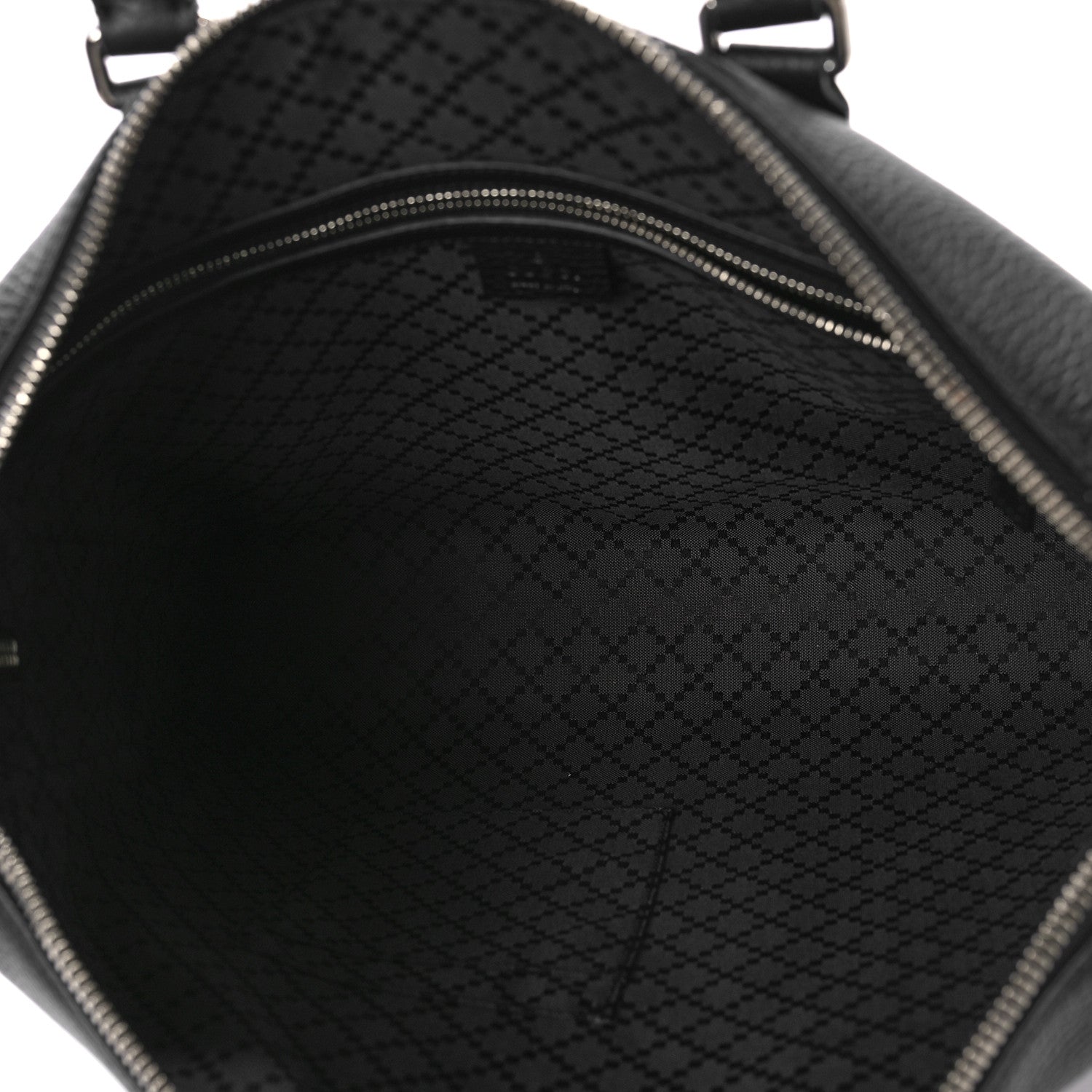 Gucci Pebbled Calfskin Briefcase Black 5 of 8