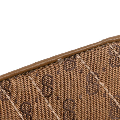 Gucci Monogram GG Mignon Nappa Chevron Matelasse Double G 95mm Pumps 39.5 Dusty Brown 11 of 16