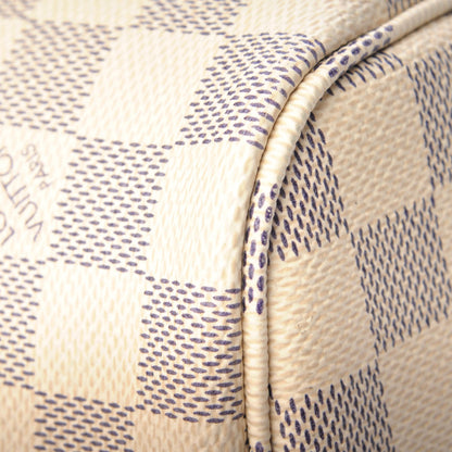 Louis Vuitton Damier Azur Neo Neverfull MM Rose Ballerine 18 of 24