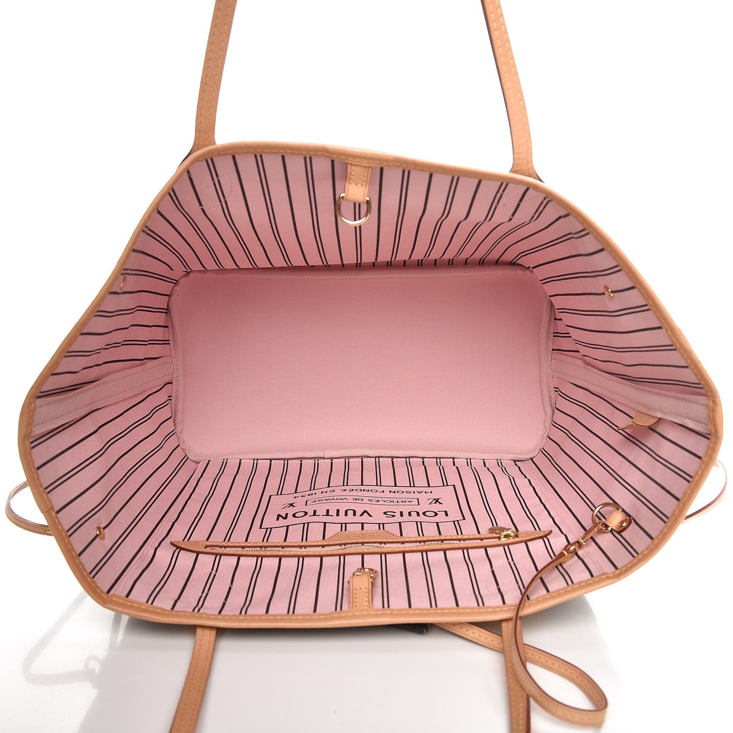 Monogram Neo Neverfull MM Rose Ballerine