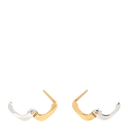 Louis Vuitton Nanogram Earrings Gold 3 of 5
