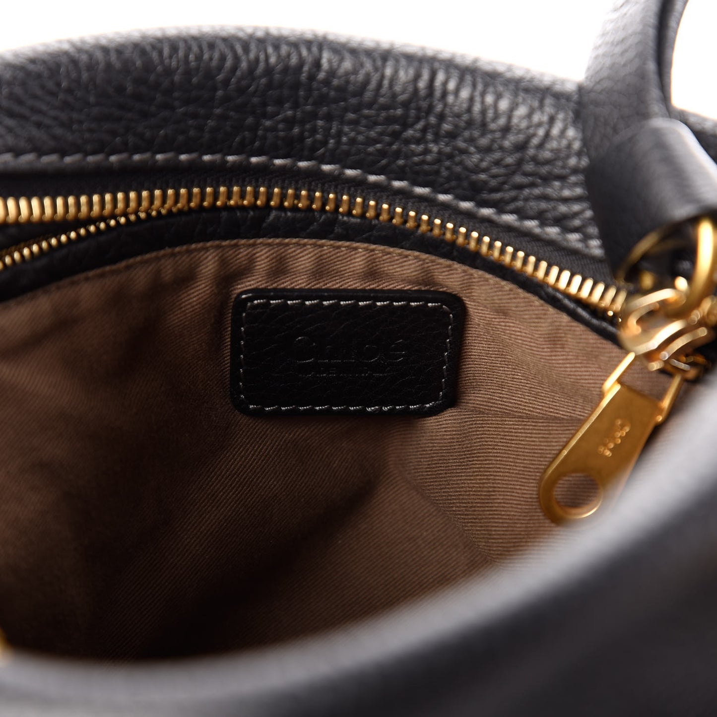 Calfskin Medium Marcie Satchel Black