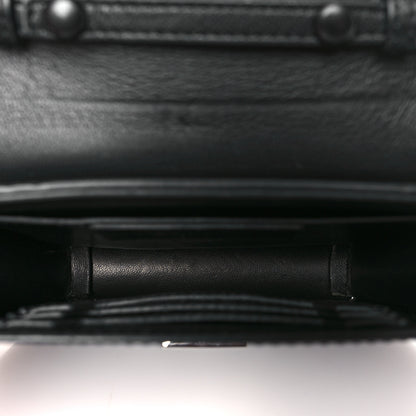 Givenchy Calfskin Bow Cut Chain Wallet Black 5 of 10