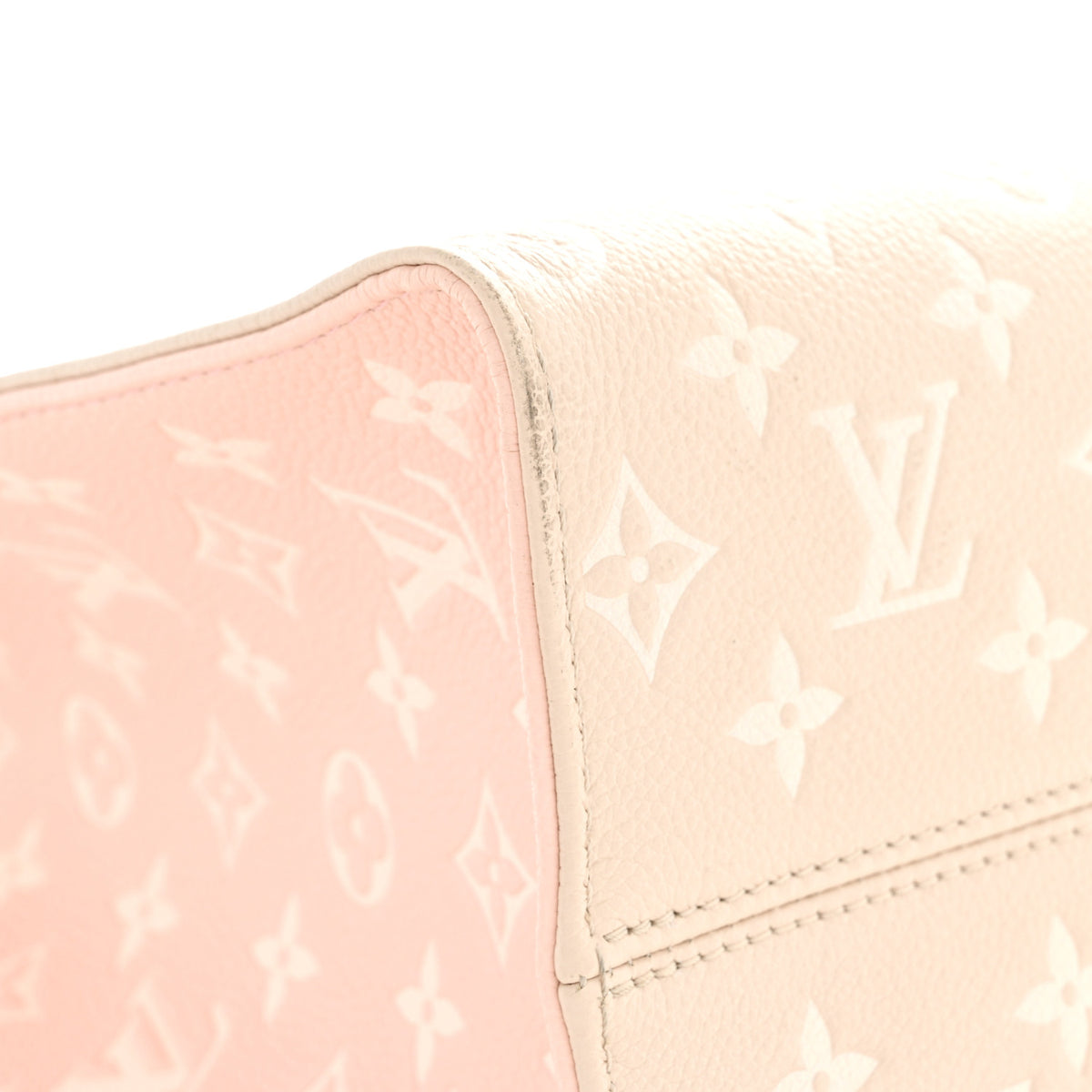 Empreinte Monogram Spring In The City Onthego MM Beige Pink Yellow