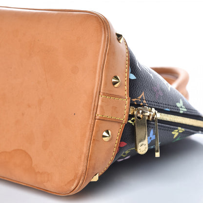 Louis Vuitton Monogram Multicolor Alma Black 9 of 14