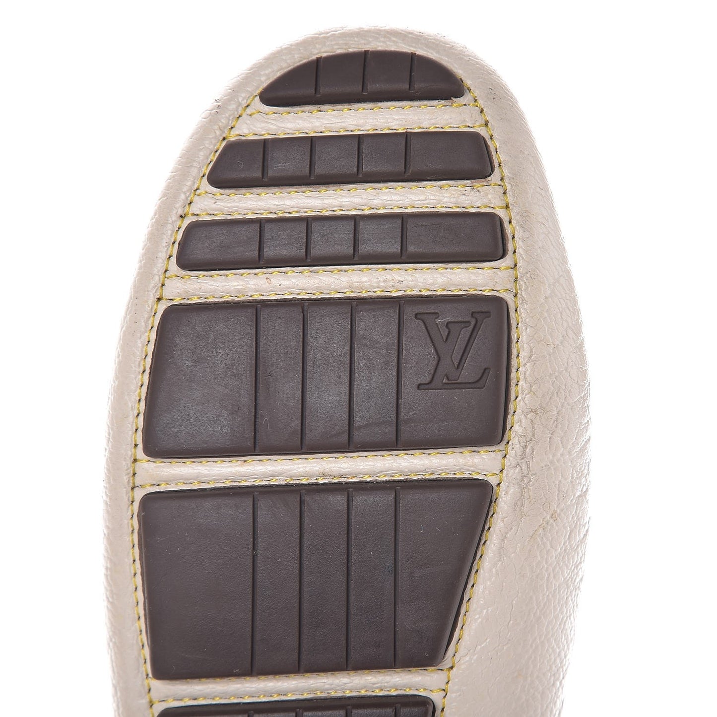 Goatskin Studded Suhali Loafers 35.5 Off White