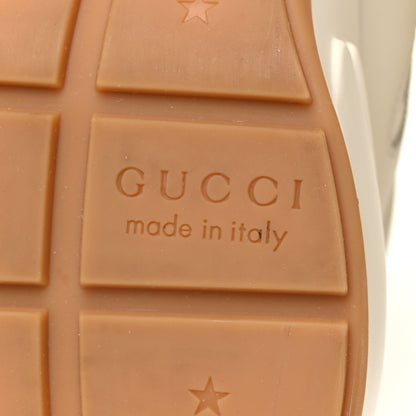 Gucci X DISNEY Calfskin Mickey Mouse Womens Rhyton Sneakers 40 Ivory 6 of 9