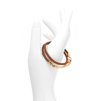 Hermes Swift Roulis Double Tour Bracelet T1 Gold 2 of 5