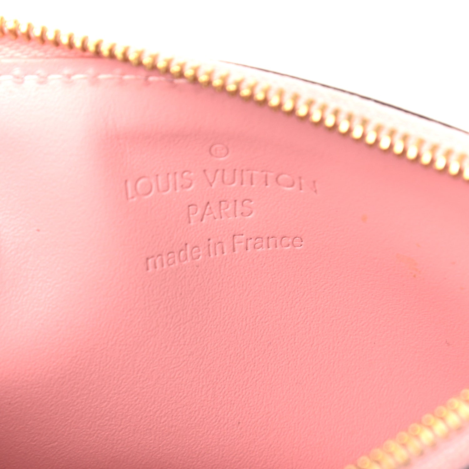 Louis Vuitton Vernis Key Pouch Rose Ballerine 6 of 7