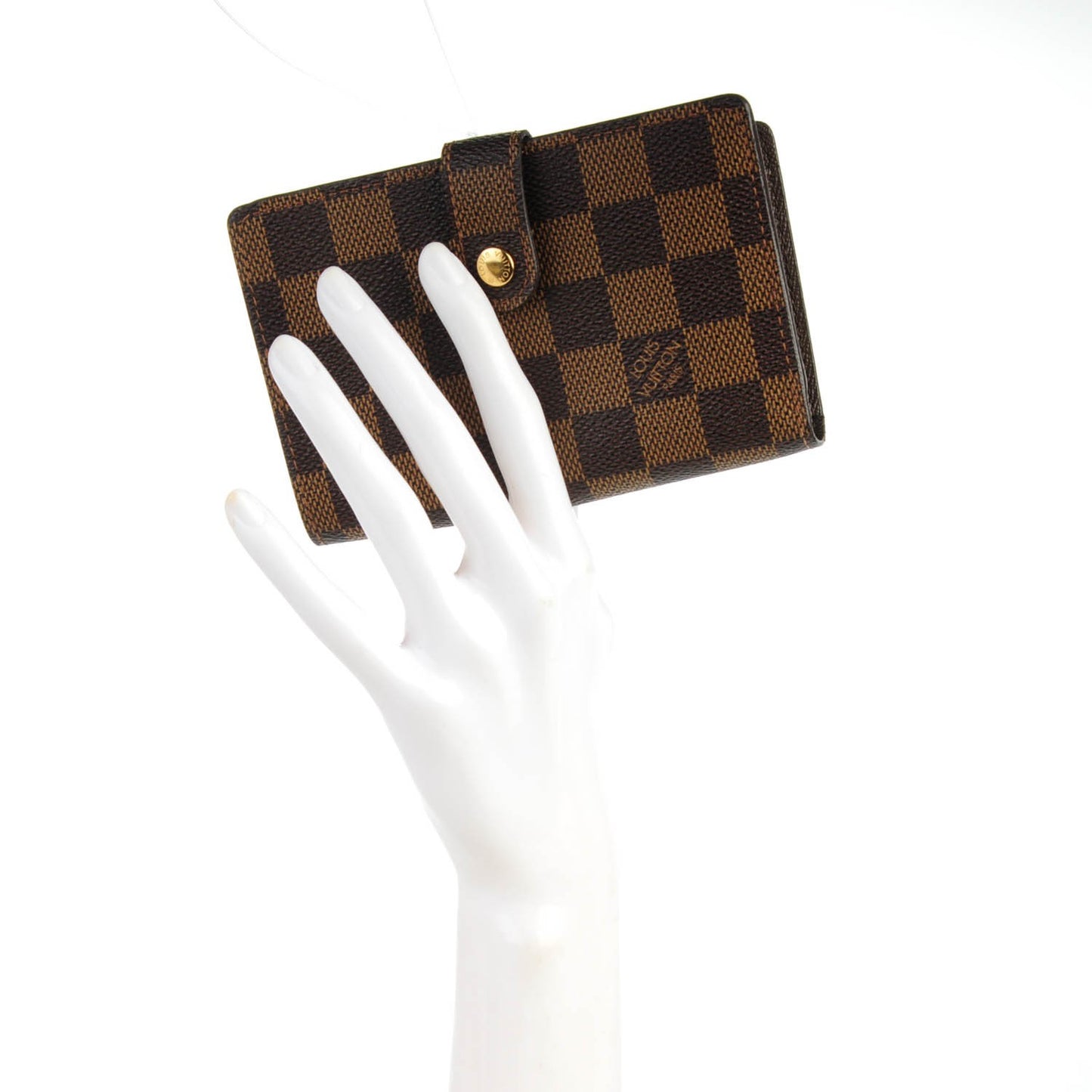 Damier Ebene French Purse Wallet