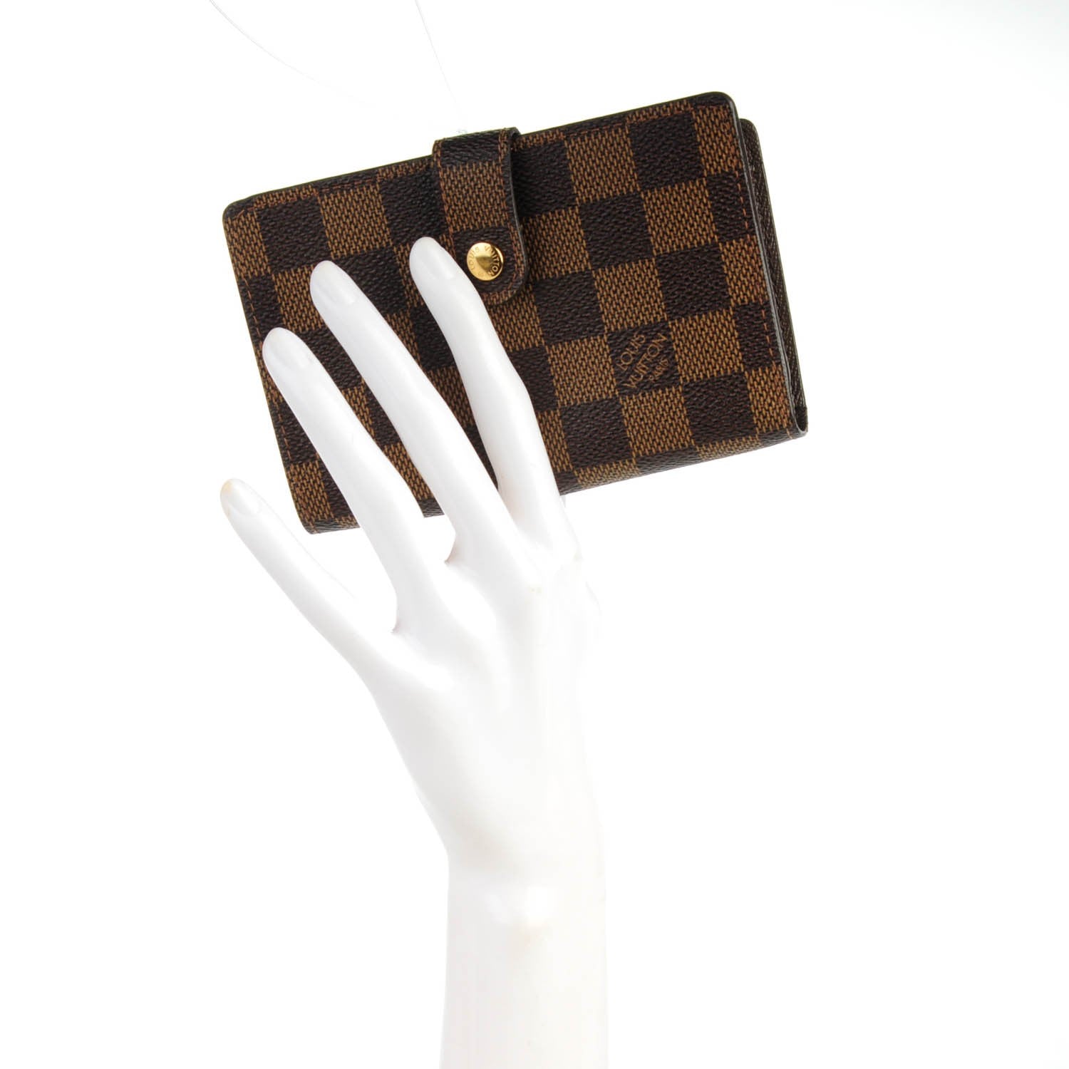 Louis Vuitton Damier Ebene French Purse Wallet 2 of 7