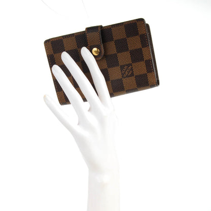 Louis Vuitton Damier Ebene French Purse Wallet 2 of 7