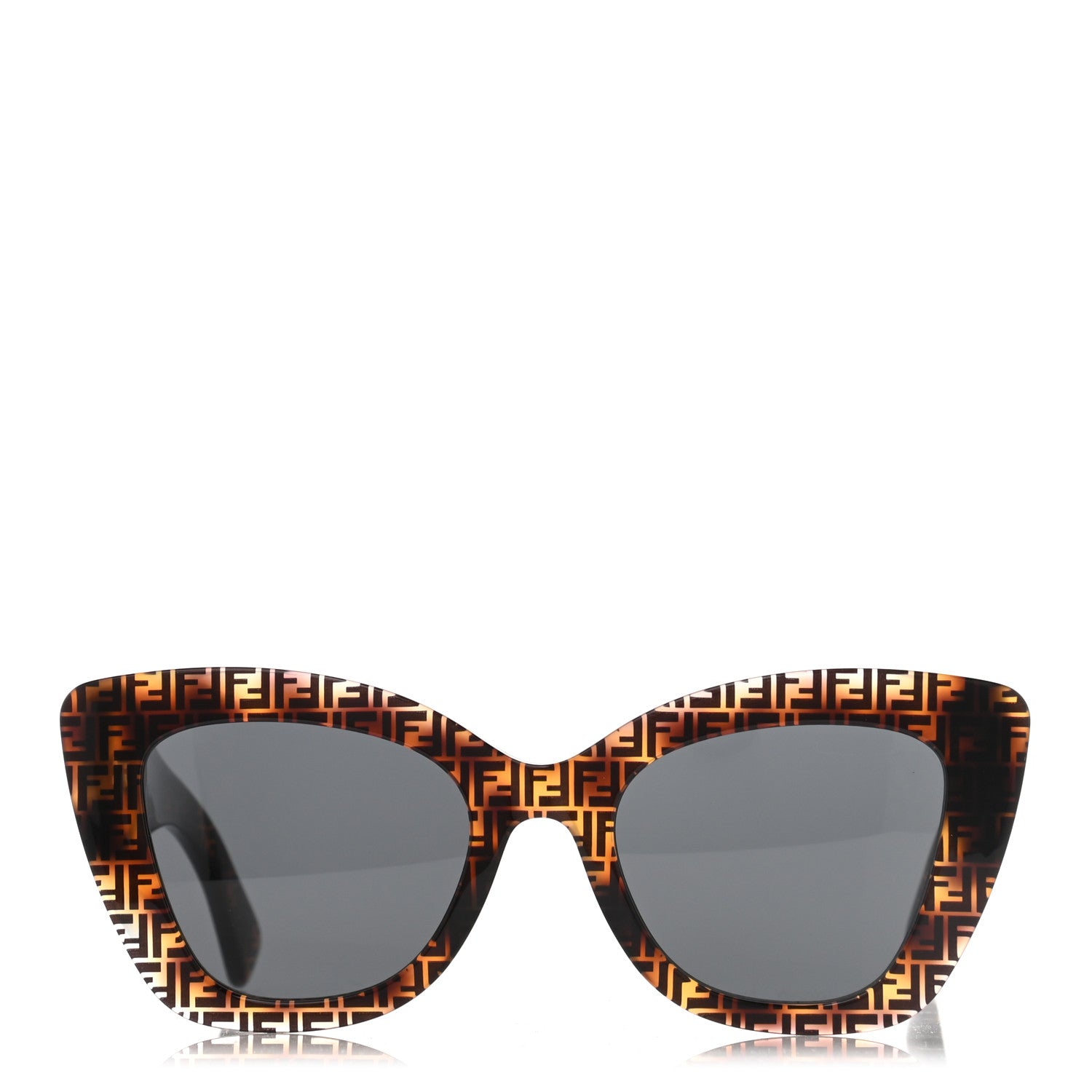 Fendi Acetate F is Fendi FF Cat Eye Sunglasses FF 0360/G/S Havana 2 of 6