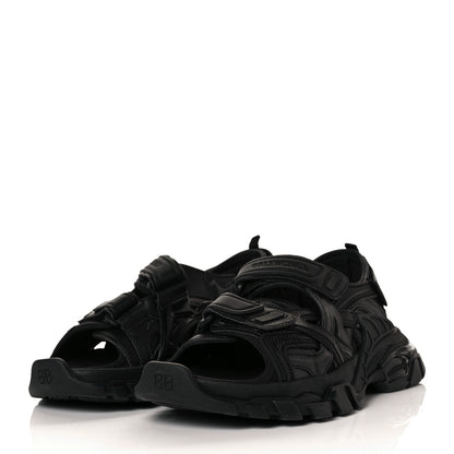 Balenciaga Neoprene Rubber Womens Track Sandals 37 Black 3 of 9