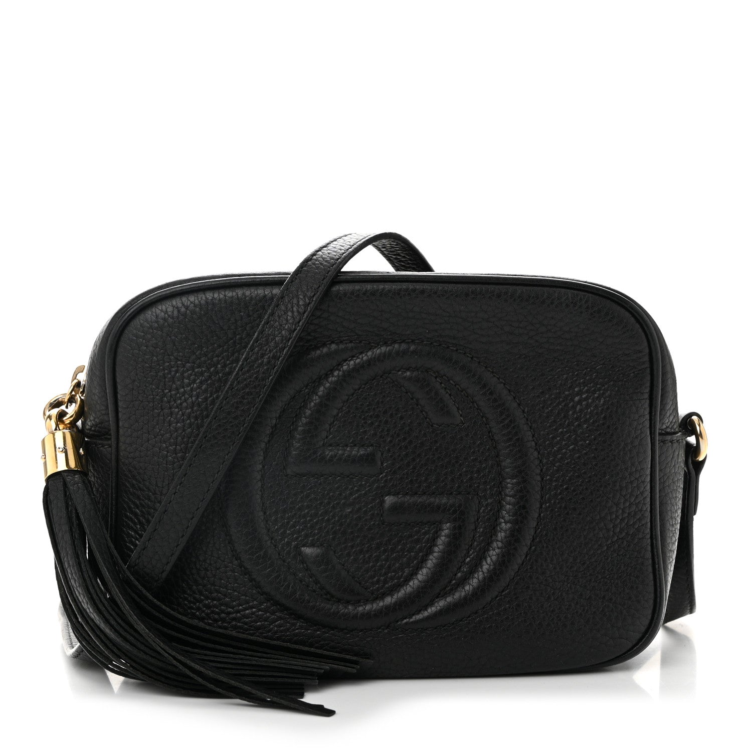 Gucci Pebbled Calfskin Small Soho Disco Bag Black 1 of 10