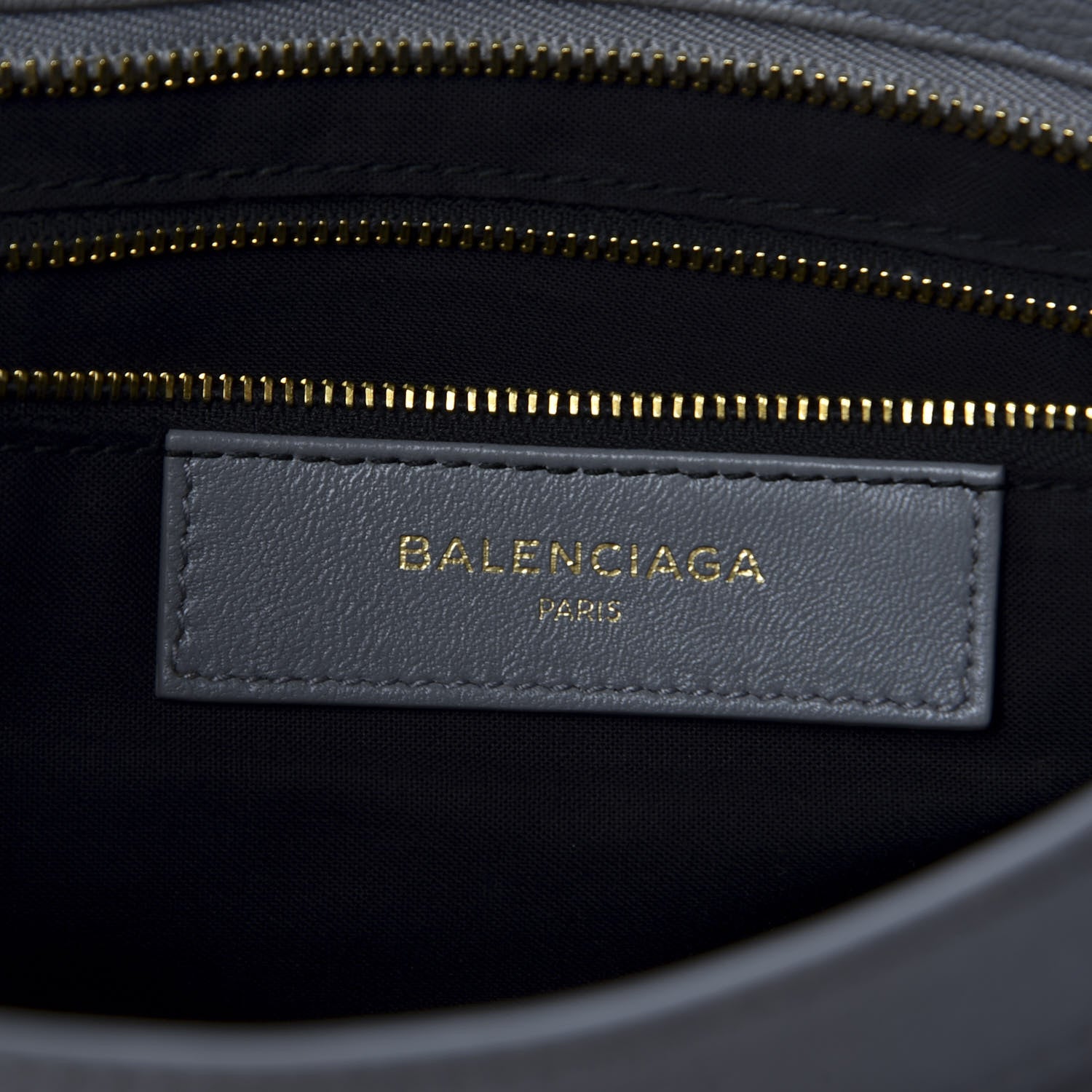 Balenciaga Chevre Gold Metallic Edge Hardware S City Gris Haussmannien 7 of 9