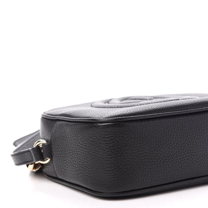 Gucci Pebbled Calfskin Small Soho Disco Bag Black 9 of 12