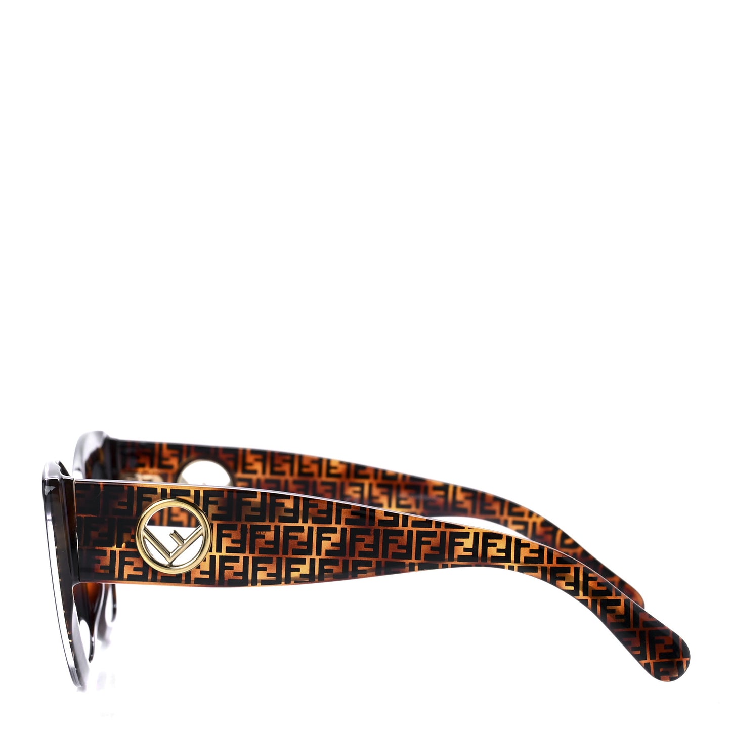 Acetate F is Fendi FF 51mm Cat Eye Sunglasses 0327/S Tortoise Camouflage