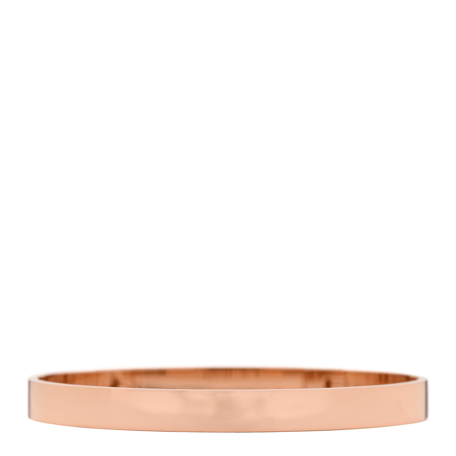 Hermes 18K Rose Gold PM Collier De Chien Bracelet ST 2 of 4