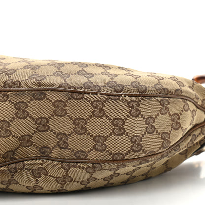 Gucci Monogram Bamboo Ring Hobo Brown 9 of 13