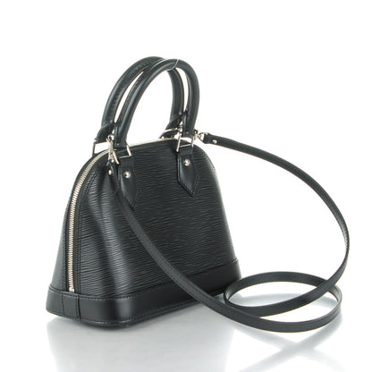 Louis Vuitton Epi Alma BB Black 3 of 7