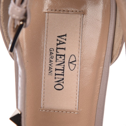 Valentino Garavani Nappa Rockstud Cross Strap D'Orsay 55mm Pumps 38.5 Poudre 6 of 10