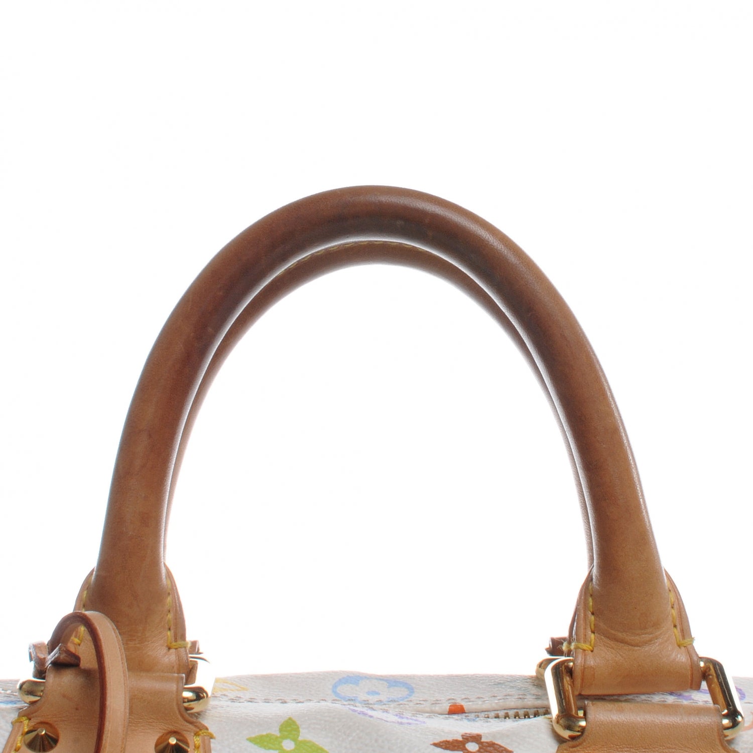 Louis Vuitton Monogram Multicolor Speedy 30 White 3 of 9