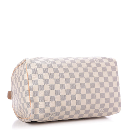 Louis Vuitton Damier Azur Speedy 30 4 of 9