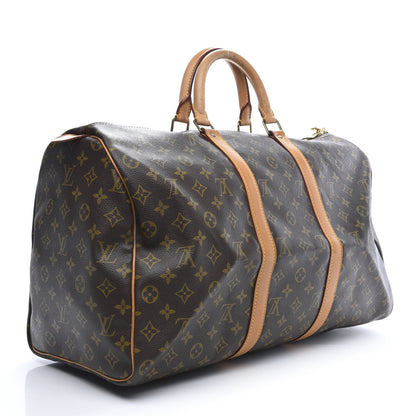 Louis Vuitton Monogram Keepall 50 2 of 11