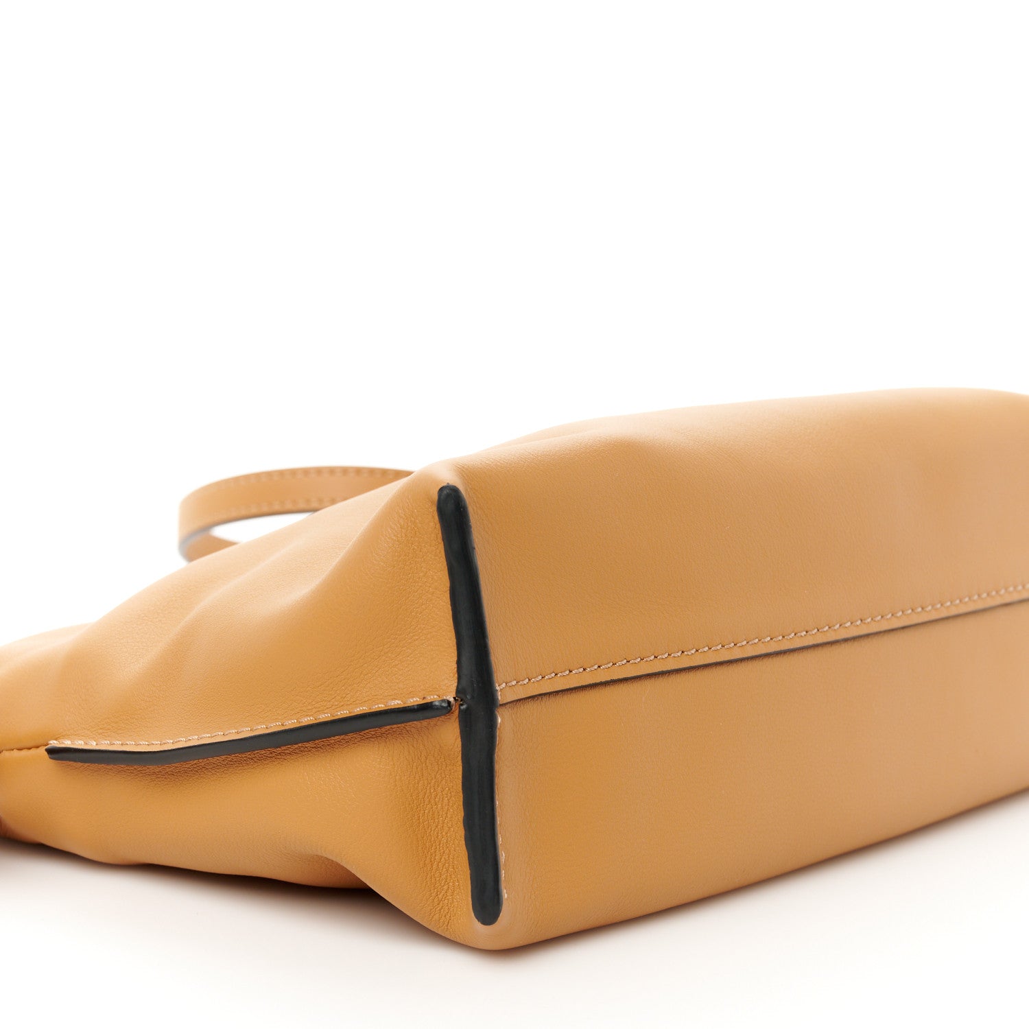 Loewe Calfskin Mini Flamenco Knot Clutch Warm Desert 9 of 10