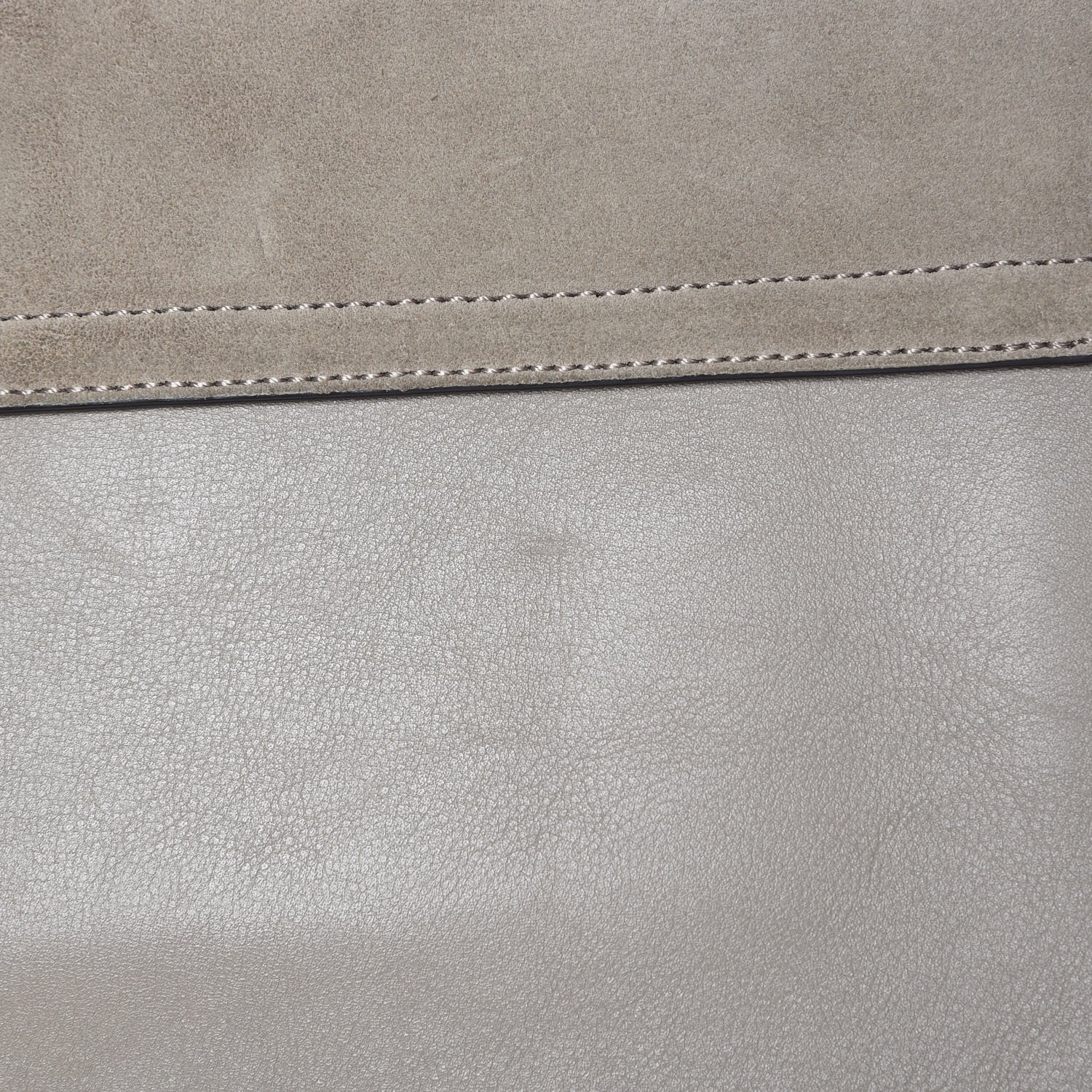 Chloe Suede Calfskin Faye Clutch Motty Grey 11 of 11
