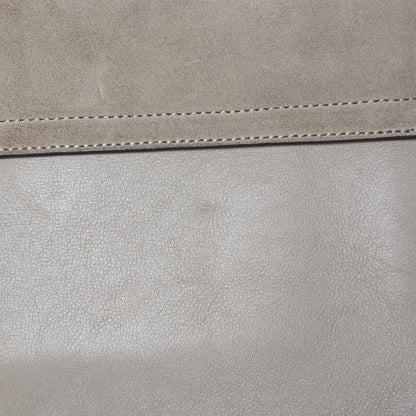 Chloe Suede Calfskin Faye Clutch Motty Grey 11 of 11