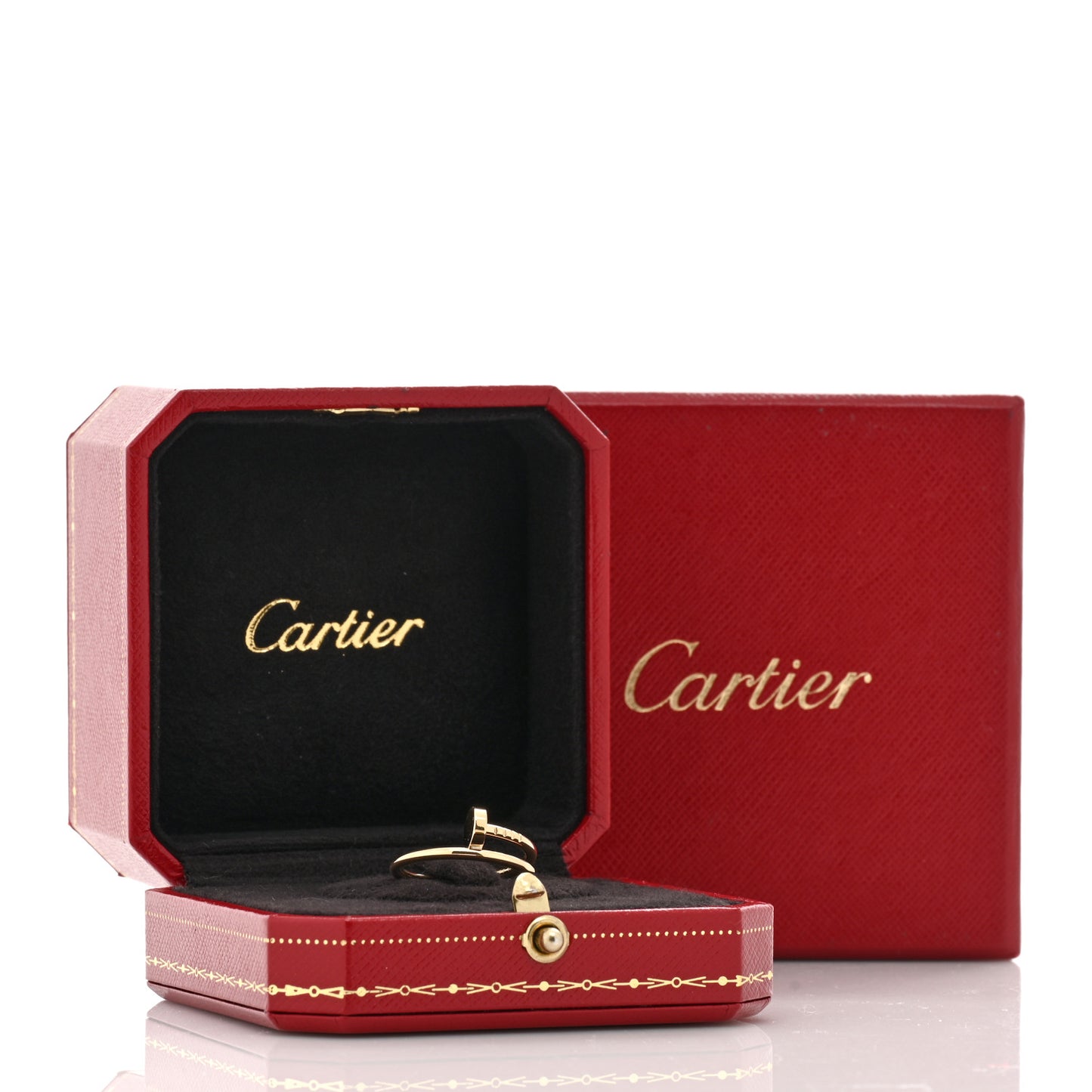 18K Yellow Gold Small Juste Un Clou Ring 53 6.25