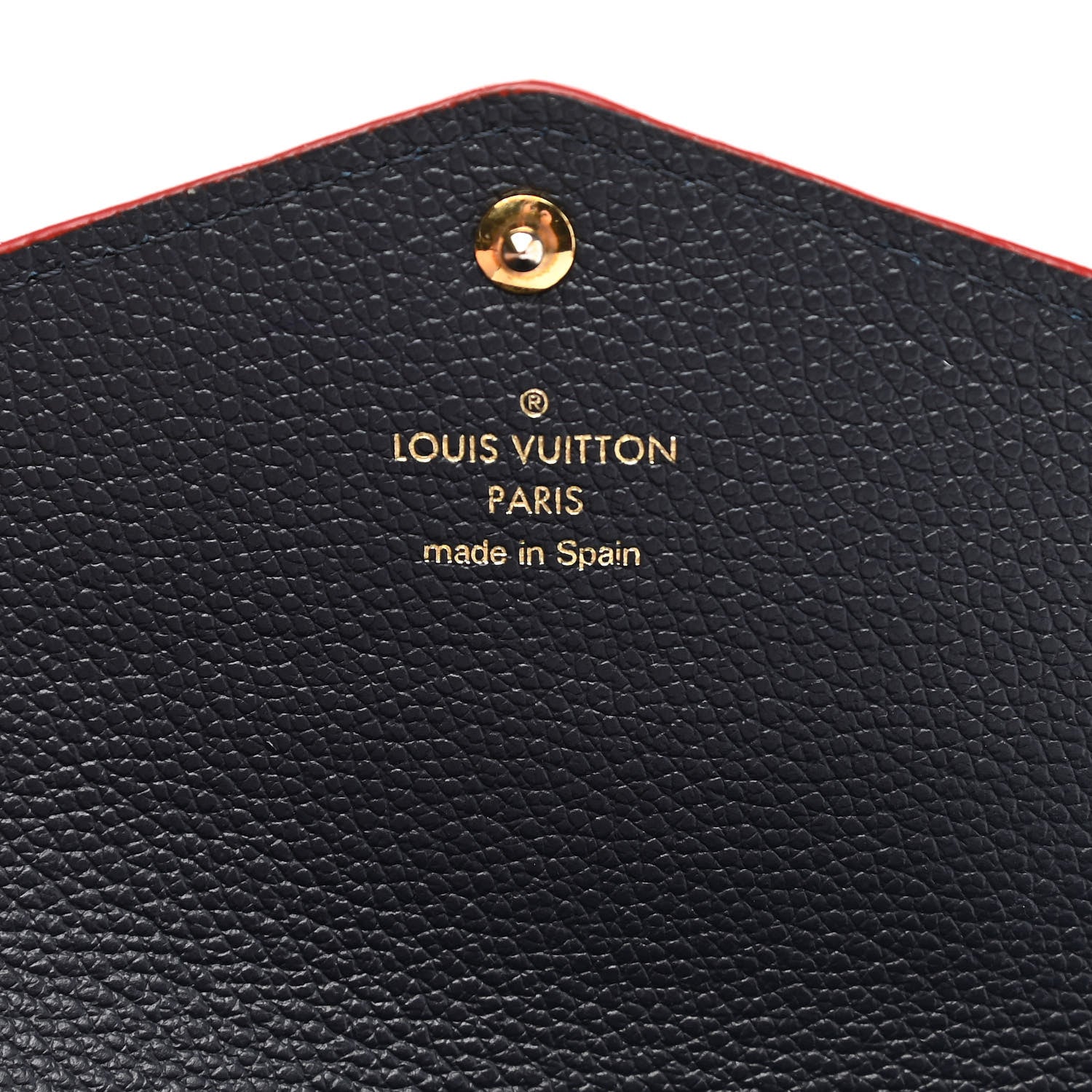 Louis Vuitton Empreinte Sarah Wallet NM Marine Rouge 6 of 7