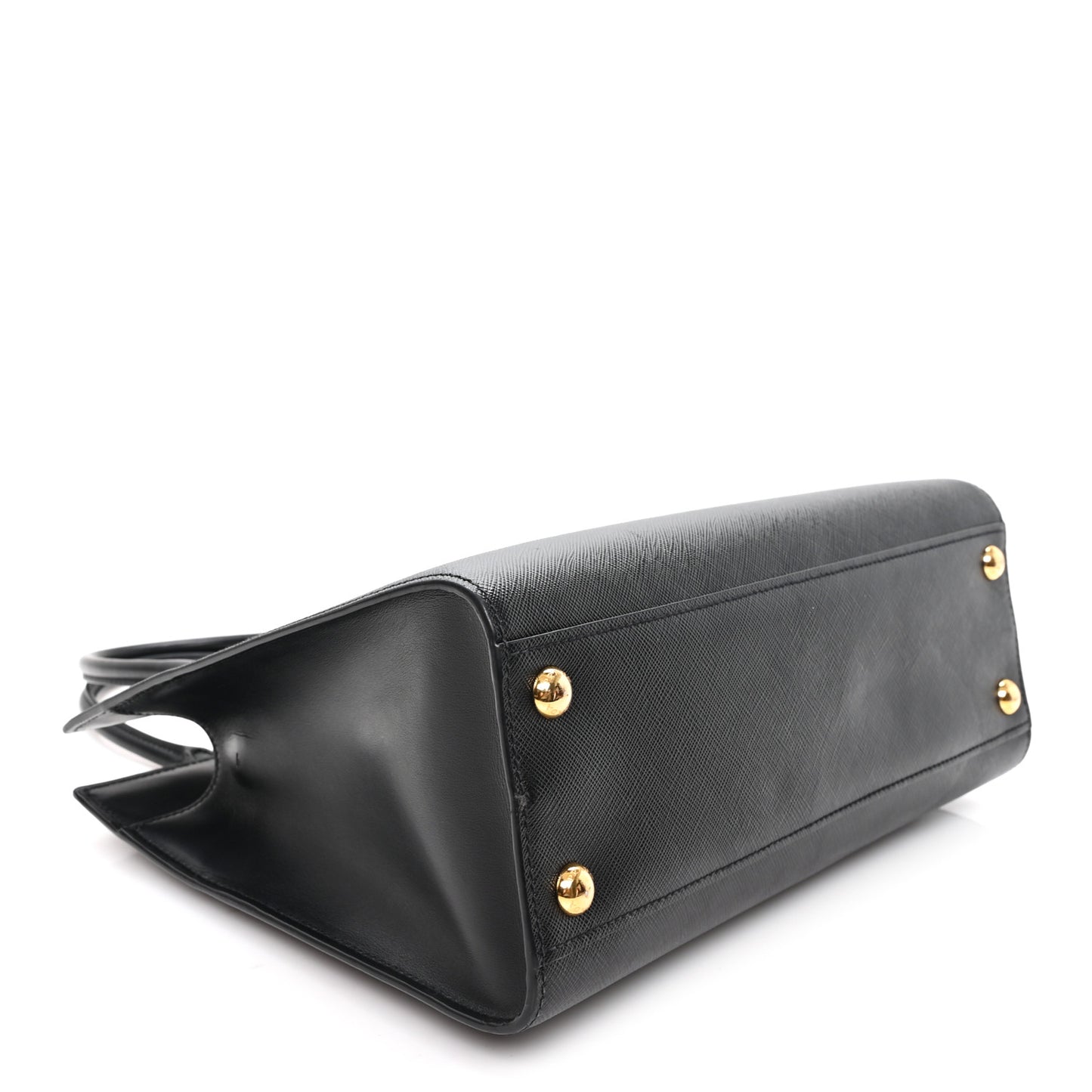 Saffiano Soft Calfskin Large Tote Black
