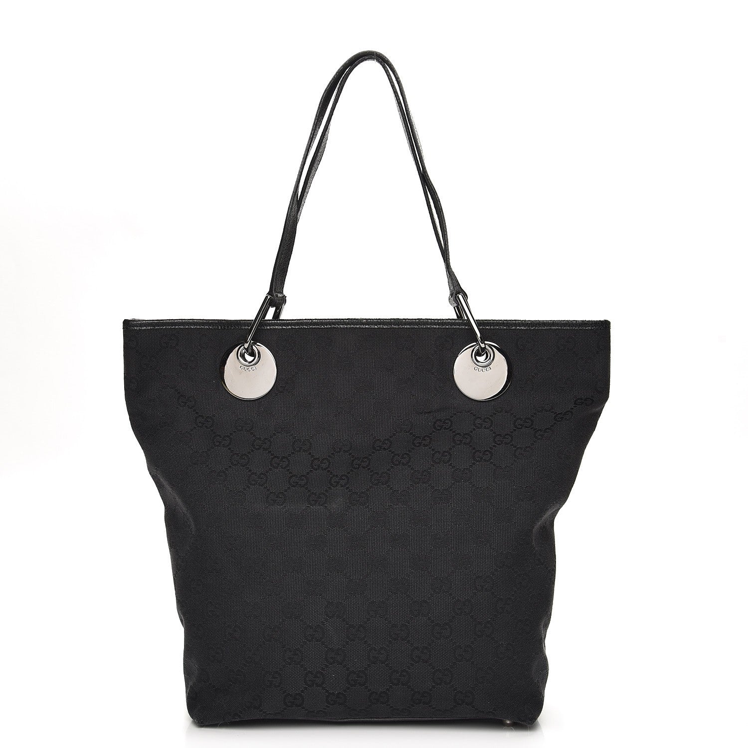 Gucci Monogram Large Eclipse Tote Black 1 of 7