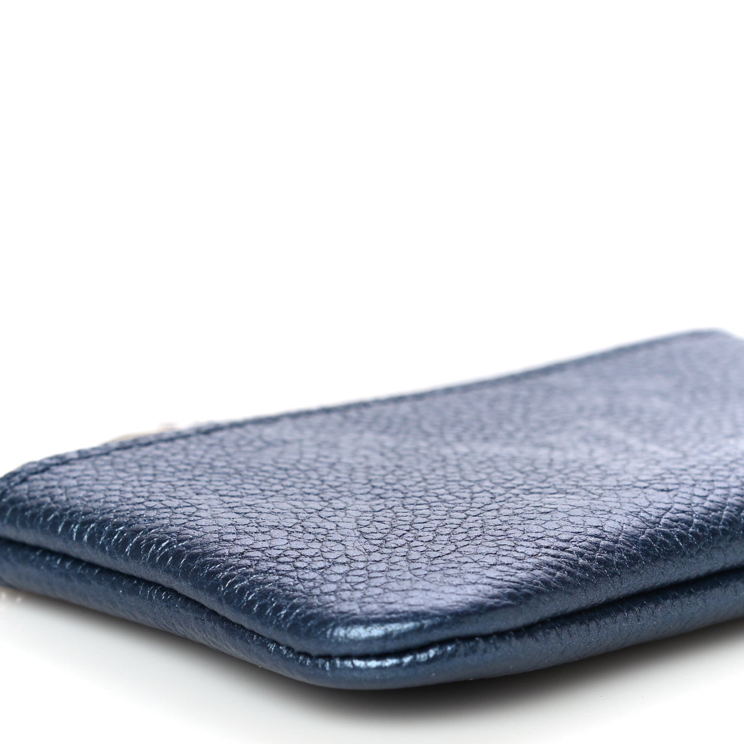 Louis Vuitton Metallic Empreinte Monogram Giant Key Pouch Navy Nacre 8 of 10