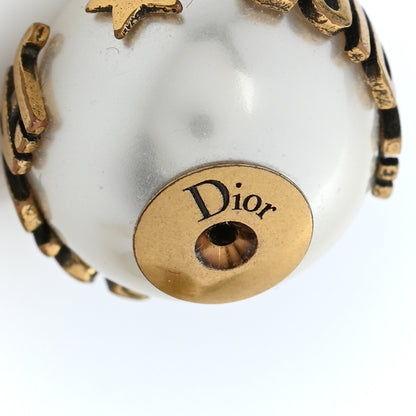 Christian Dior Pearl J'Adior Mise En Dior Tribal Earrings Gold 4 of 4