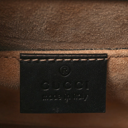 Gucci Calfskin Mini Sylvie Top Handle Bag Black 6 of 9