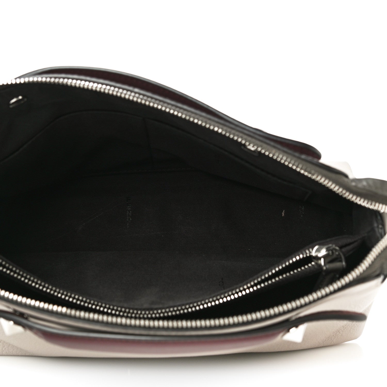 Fendi Vitello Dolce 4 Color Medium By The Way Boston Bag Grigio Polvere Arancio Multicolor 5 of 10