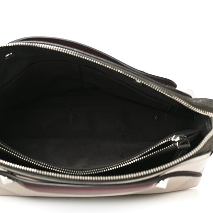 Fendi Vitello Dolce 4 Color Medium By The Way Boston Bag Grigio Polvere Arancio Multicolor 5 of 10