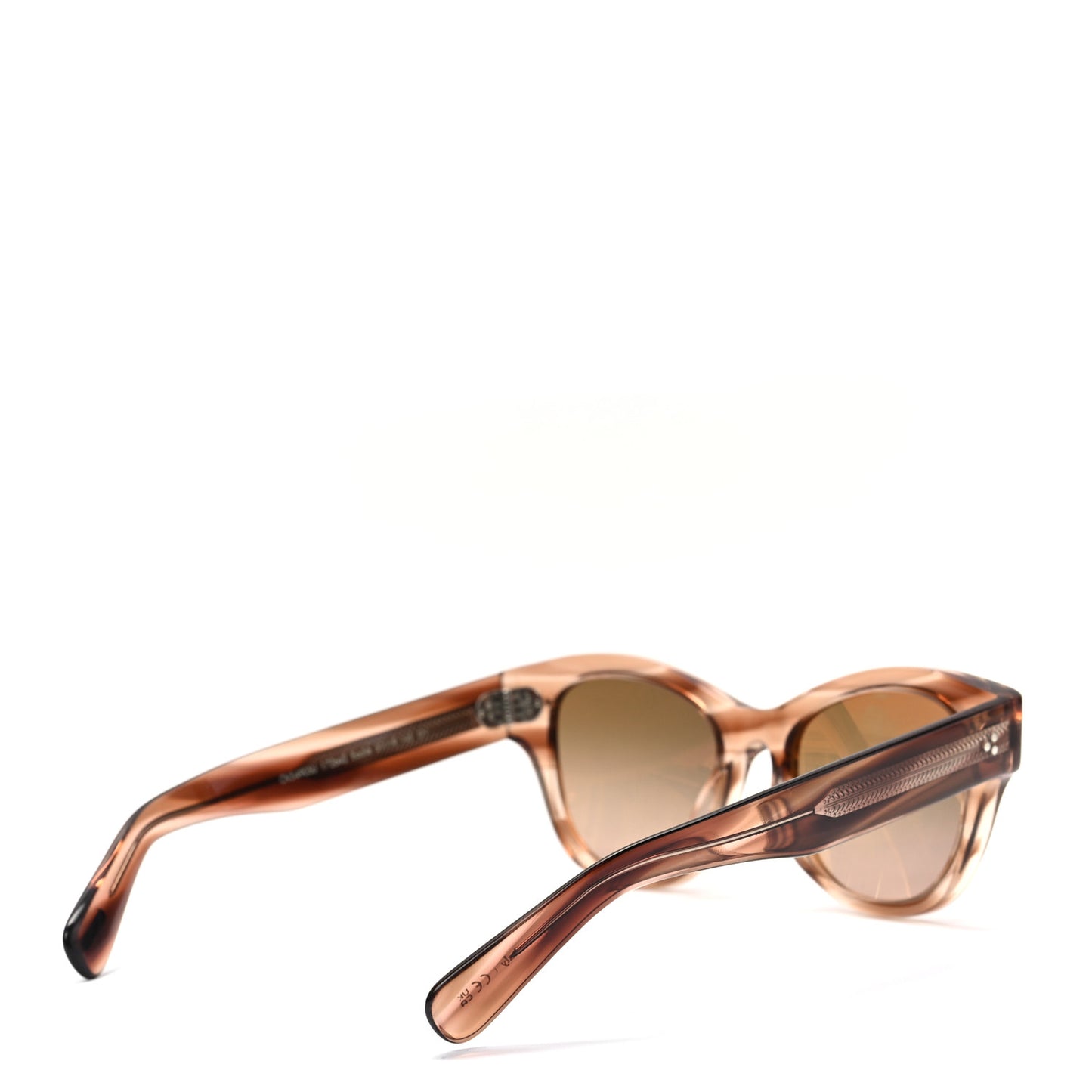 Acetate Eadie Pillow Sunglasses Beige