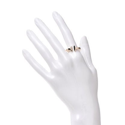 Tiffany 18K Rose Gold T Square Ring 58 8.25 2 of 5